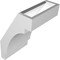Ekena Millwork 6-in. W x 6-in. D x 10-in. H Merced Architectural Grade PVC Knee Brace BRCP06X06X10MRC - alternate 2